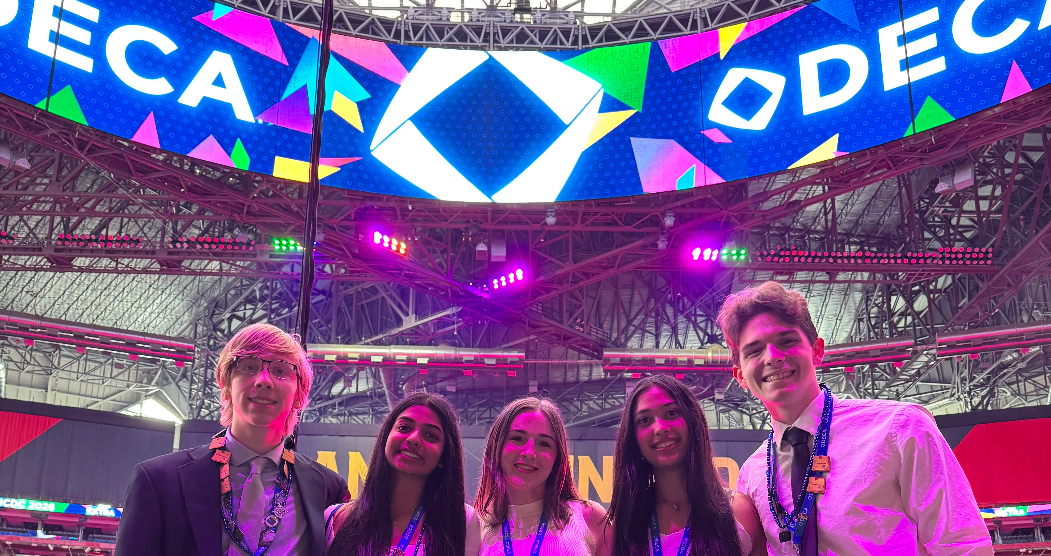 Our DECA members in Atlanta for ICDC 2026